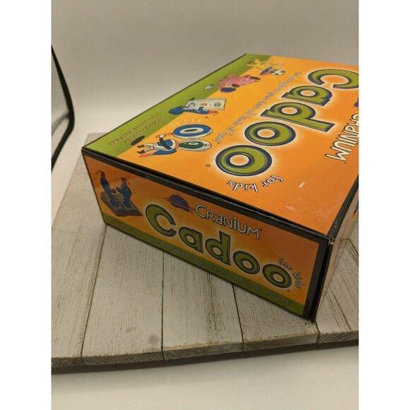 Cranium Cadoo Game 2002 Box ONLY Replacement Part Piece Black Insert - Picture 3 of 7